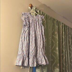 Crown & Ivy Blue and Pink Floral Top